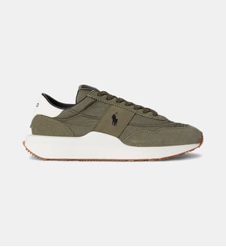 Baskets Train 89 - Polo Ralph Lauren - Kaki