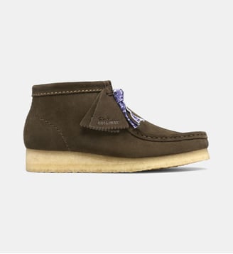 Derbies Wallabee Boot en cuir Bijoux - Clarks - Olive