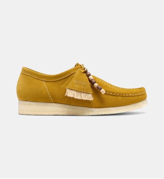 Derbies Wallabee en cuir - Clarks - Jaune
