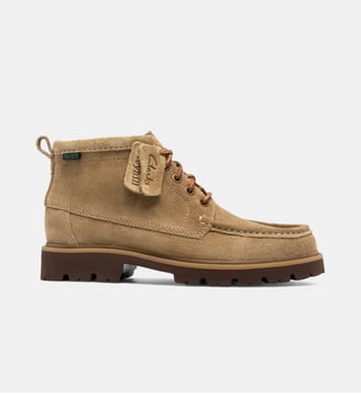 Derbies montantes Cleyhill Hi en cuir - Clarks - Beige
