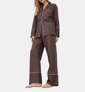 Pyjama long Alma - Aruelle - Marron