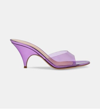 Mules Sofia Mule 70 cuir - Gianvito Rossi - Violet