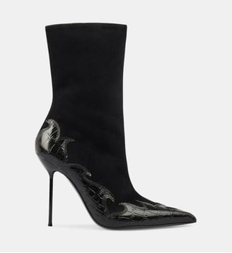 Bottines Lidia en cuir - Paris Texas - Black