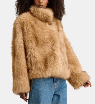Manteau effet fourrure Cara - Margaux Lonnberg - Renard
