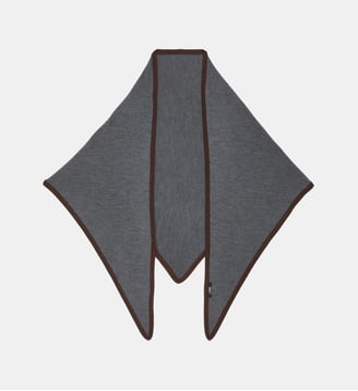 Echarpe triangle cachemire - Margaux Lonnberg - Gris