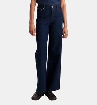 Jean brut Elisabeth - A.P.C. - Bleu