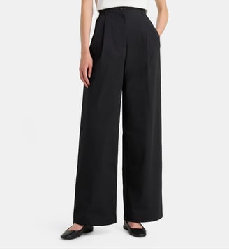 Pantalon à pinces Ginny coton - A.P.C. - Noir
