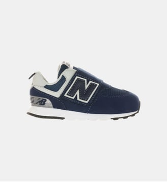 Baskets basses 574 fermeture à scratch - New Balance - Navy
