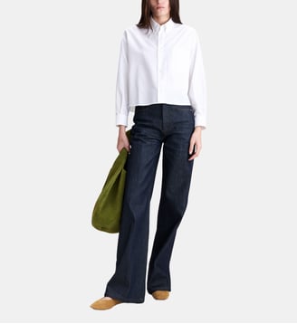 Chemise Sophia en coton - A.P.C. - Blanc et multicolore