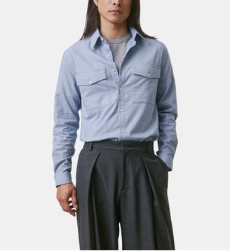 Chemise Irwin - Figaret - Bleu clair
