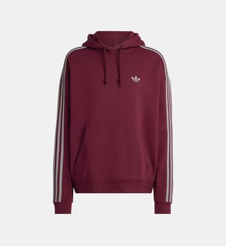 Hoodie signature en coton mélangé - Adidas Originals - Bordeaux