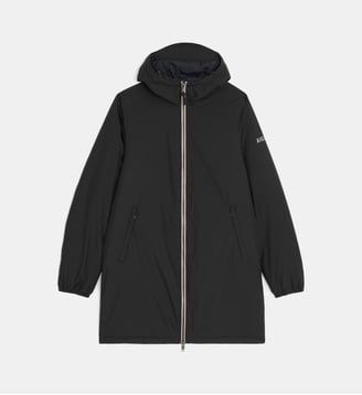 Parka imperméable coupe-vent à capuche - Aigle - Noir