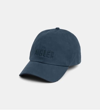 Casquette signature - Aigle - Bleu foncé