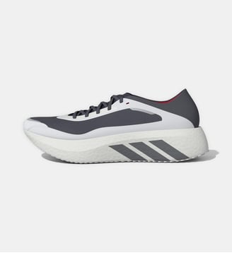 Baskets basses Hyperboost Run M - Adidas Originals - Blanc et bleu