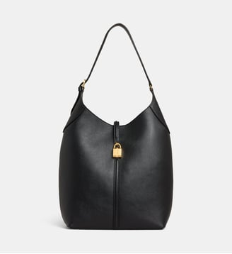 The Large Siena Bucket cuir - Demellier - Black