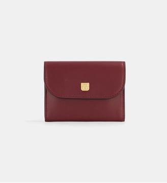 Petit portefeuille en cuir - Gerard Darel - Bordeaux
