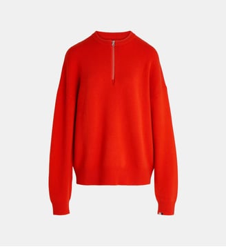 Pull Like zip n° 496 cachemire - Extreme Cashmere - Rouge