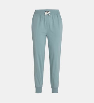 Pantalon de pyjama jersey de coton - Polo Ralph Lauren - Gris bleu