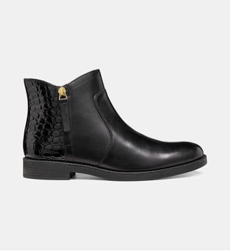 Bottines J3 à talon bloc - Geox - Black
