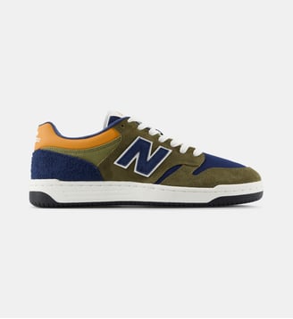 Baskets basses 480 - New Balance - Vert et bleu