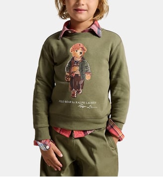 Sweat Polo Bear en molleton - Polo Ralph Lauren - Olive kaki