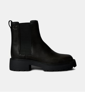 Bottines Chelsea semelle crantée - Calvin Klein - Noir