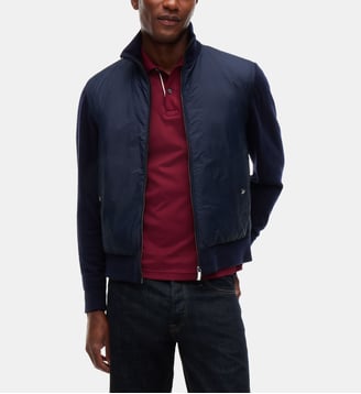 Blouson zippée - Tommy Hilfiger - Bleu marine