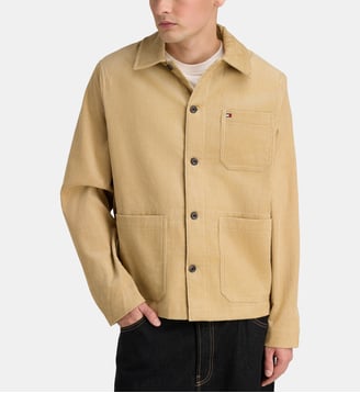 Surchemise Corduroy Chore velours côtelé - Tommy Hilfiger - Beige