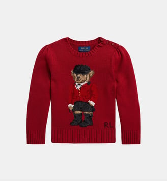 Pull Polo Bear - Polo Ralph Lauren - Rouge