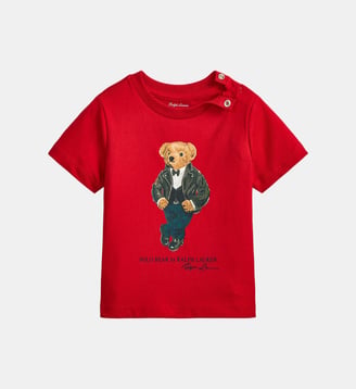 T-shirt Polo Bear jersey de coton - Polo Ralph Lauren - Rouge