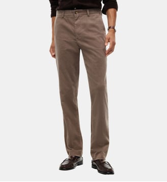 Pantalon Denton Fine - Tommy Hilfiger - Marron taupe