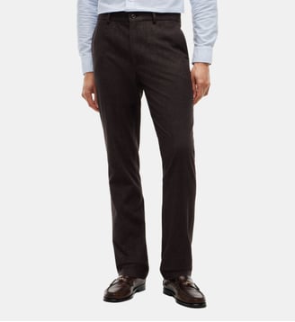 Pantalon droit Denton - Tommy Hilfiger - Marron chocolat