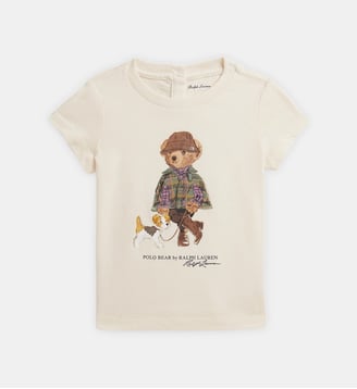 T-shirt Polo Bear en jersey de coton - Polo Ralph Lauren - Écru