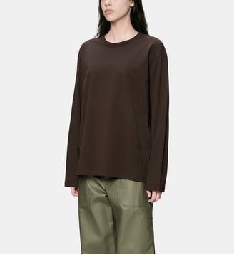 T-shirt à manches longues Classic - Rains - Marron foncé