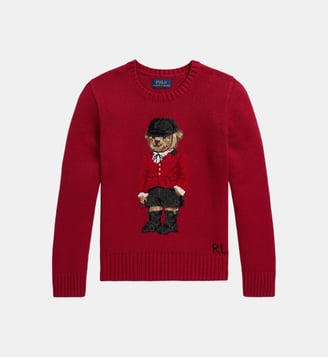 Pull Polo Bear - Polo Ralph Lauren - Rouge
