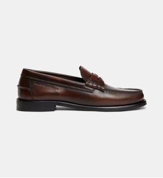 Mocassins en cuir - Tommy Hilfiger - Marron