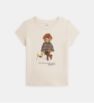 T-shirt Polo Bear en jersey de coton - Polo Ralph Lauren - Écru