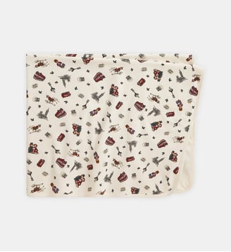 Couverture de naissance - Polo Ralph Lauren - Blanc