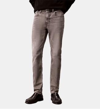 Jean slim tapered - Calvin Klein - Gris