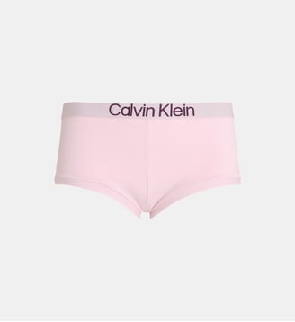 Shorty Boyshort extra soft coton - Calvin Klein - Orchidée
