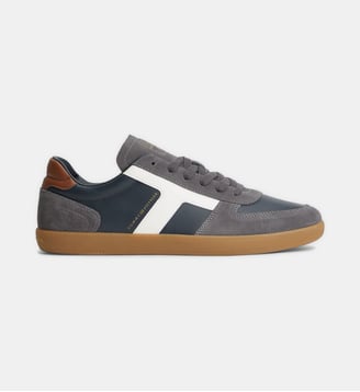 Sneakers Tribeca - Tommy Hilfiger - Gris et blanc