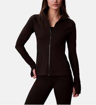 Veste stretch zippée - Calvin Klein - Noir