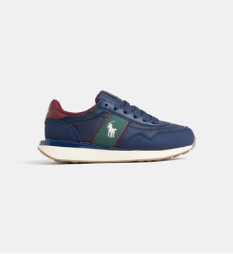 Basket basses Train 89 Sport II - Polo Ralph Lauren - Bleu marine et bordeaux