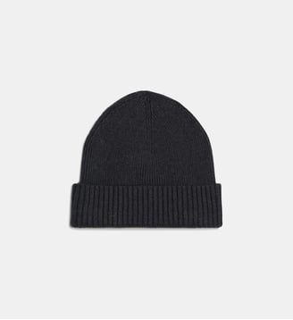 Bonnet en coton et cachemire - Tommy Hilfiger - Gris foncé