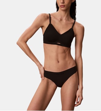 Bralette Invisible Micro - Calvin Klein - Noir
