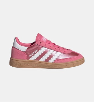 Baskets basses Handball Spezial C à lacets - Adidas Originals - Rose
