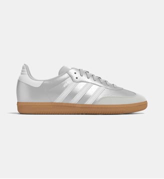 Baskets basses Samba Og à lacets - Adidas Originals - Argent