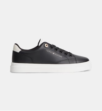 Baskets basses signature - Tommy Hilfiger - Noir