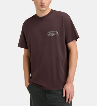 T-shirt loose Chez WIP - Carhartt WIP - Palissandre