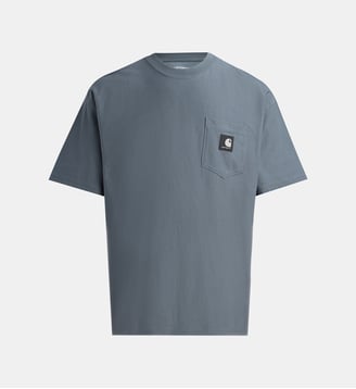 T-shirt OG Loose Pocket - Carhartt WIP - Bleu gris